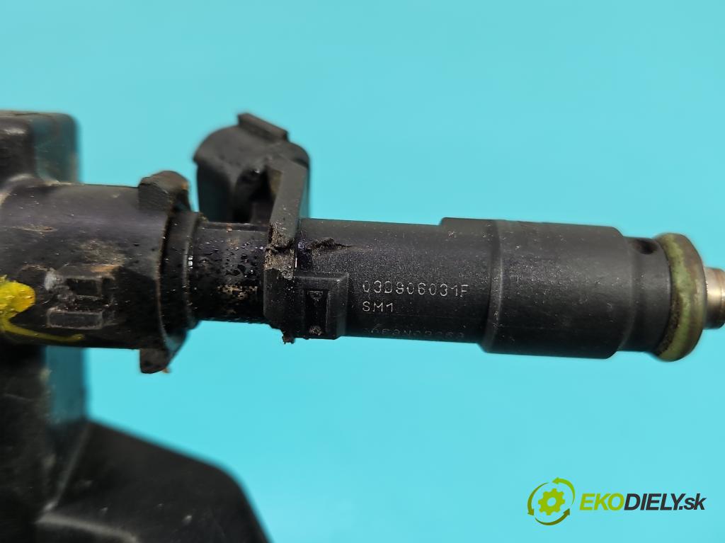 Vw Fox 1.2b 54 HP manual 40 kW 1198 cm3 3- vstrek 03D906031F (Vstrekovač paliva)