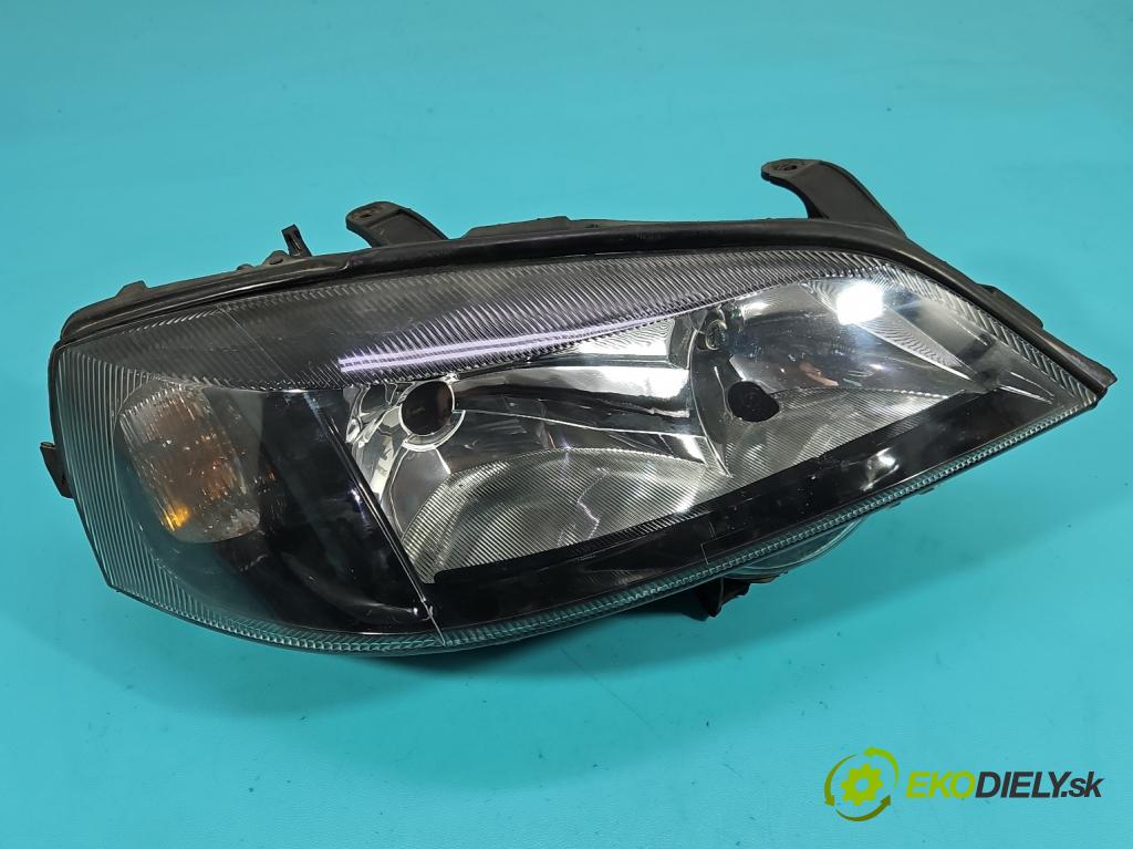 Opel Astra II 1998-2009 1.6 75 HP manual 55 kW 1598 cm3 5- Reflektor: ľavý  (Kľučka dverí ostatné)