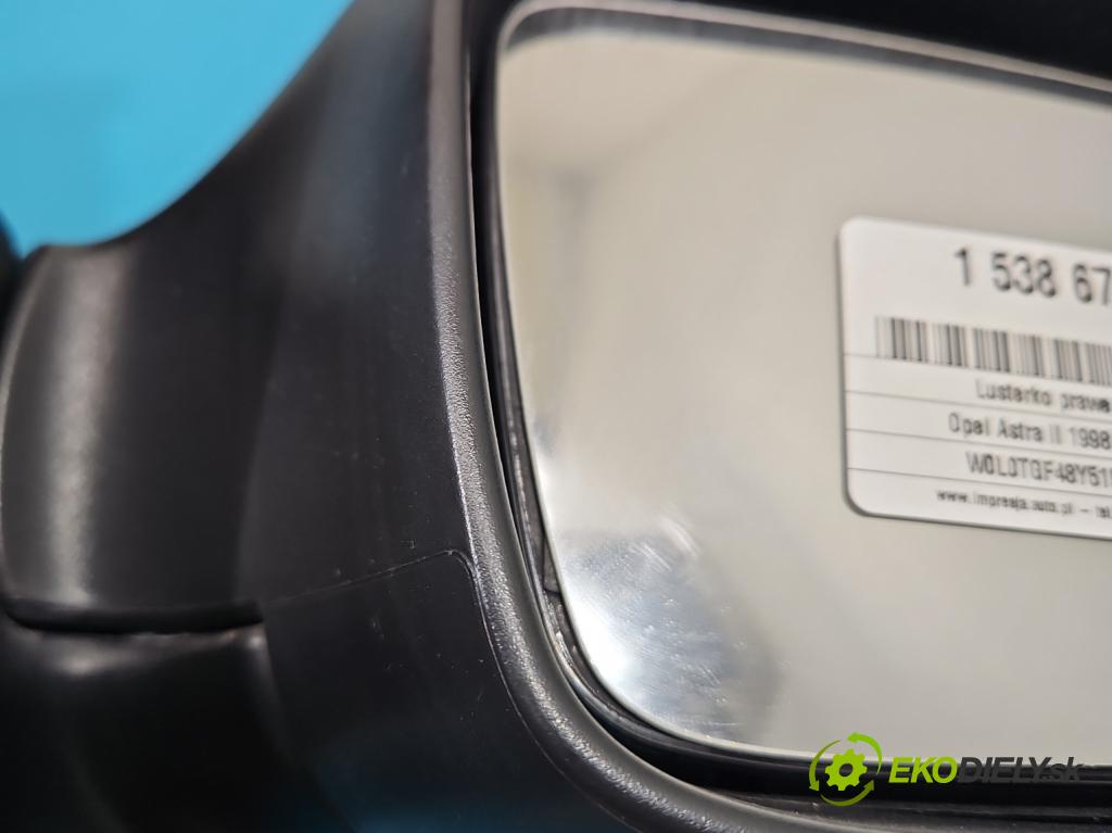 Opel Astra II 1998-2009 1.6 75 HP manual 55 kW 1598 cm3 5- zrkadlo pravé  (Kľučka dverí ostatné)