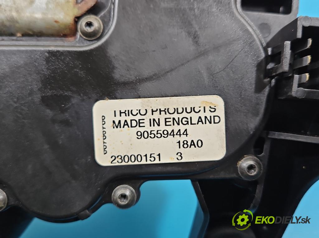 Opel Astra II 1998-2009 1.6 75 HP manual 55 kW 1598 cm3 5- motor stieračov zadné 90559444