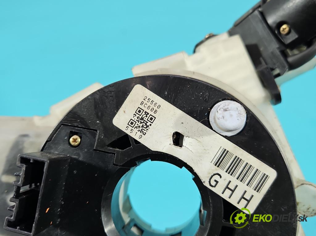 Nissan Micra K12 2003-2010 1.5 dci 65 HP manual 48 kW 1461 cm3 3- prepínač komplex:  (Prepínacie páčky pod volantom)