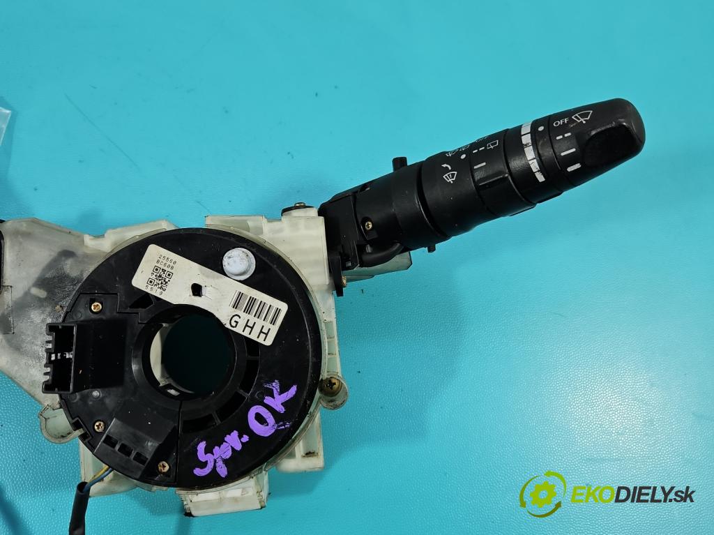 Nissan Micra K12 2003-2010 1.5 dci 65 HP manual 48 kW 1461 cm3 3- prepínač komplex:  (Prepínacie páčky pod volantom)