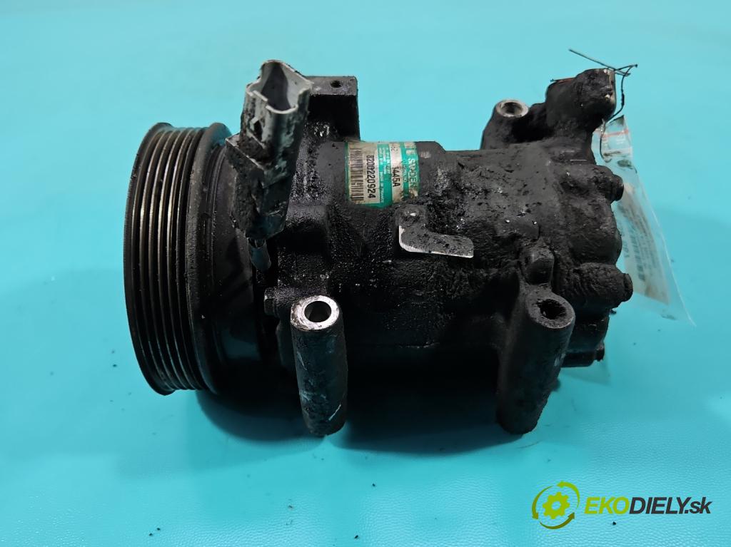 Nissan Micra K12 2003-2010 1.5 dci 65 HP manual 48 kW 1461 cm3 3- Kompresor: klimatizácie 8200220924 (Kompresor klimatizácie)