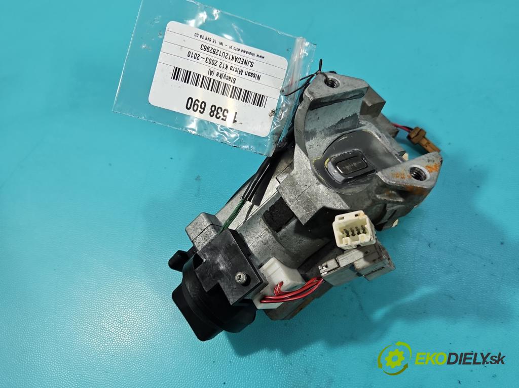 Nissan Micra K12 2003-2010 1.5 dci 65 HP manual 48 kW 1461 cm3 3- Spínačka  (Spínacia skrinka)