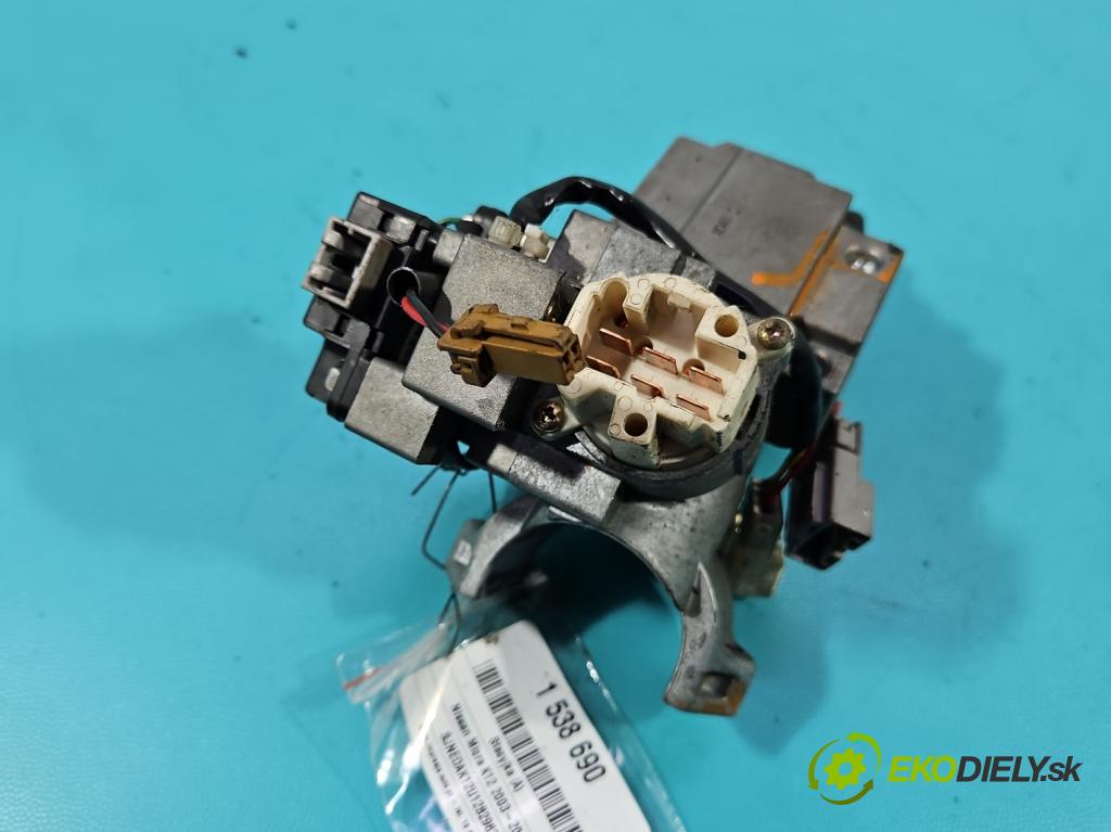Nissan Micra K12 2003-2010 1.5 dci 65 HP manual 48 kW 1461 cm3 3- Spínačka  (Spínacia skrinka)
