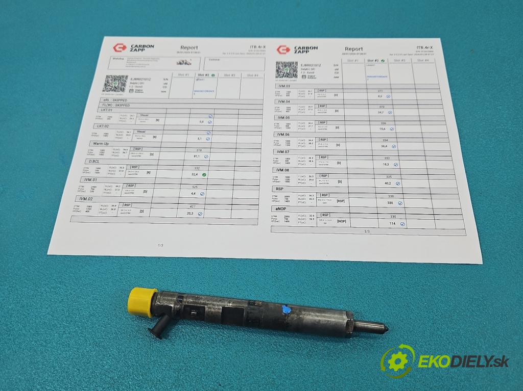 Nissan Micra K12 2003-2010 1.5 dci 65 HP manual 48 kW 1461 cm3 3- vstrek EJBR02101Z (Vstrekovač paliva)