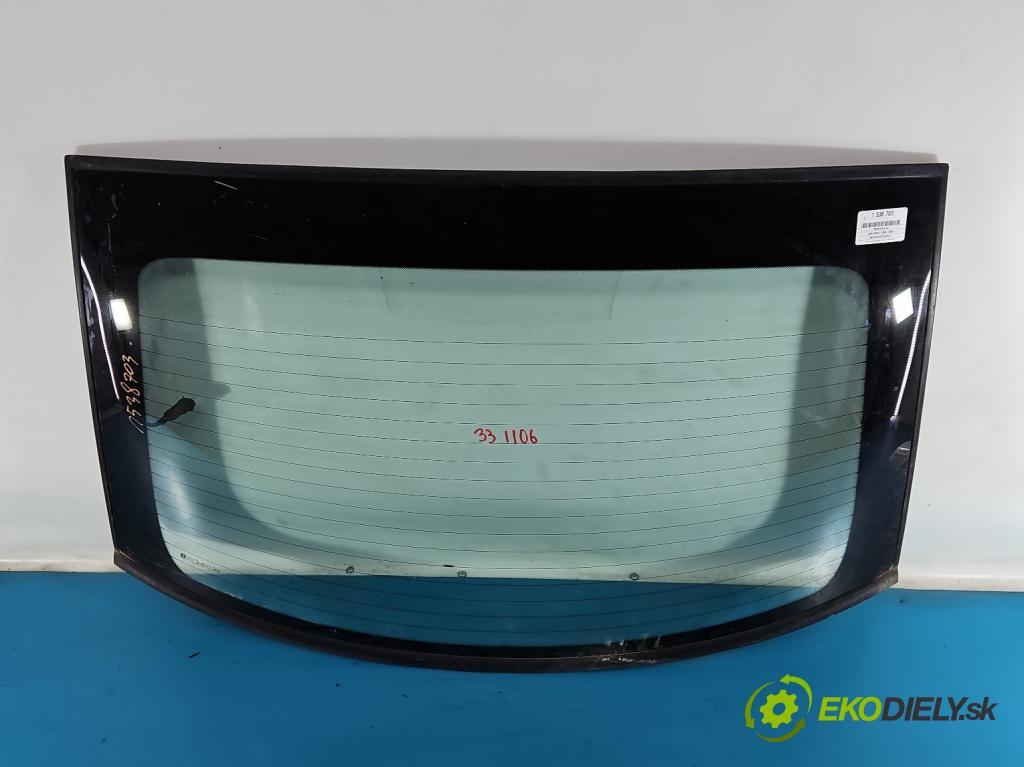 Opel Astra II 1998-2009 1.6 75 hp manual 55 kW 1598 cm3 5- sklo zadní  (Zadní sklo)