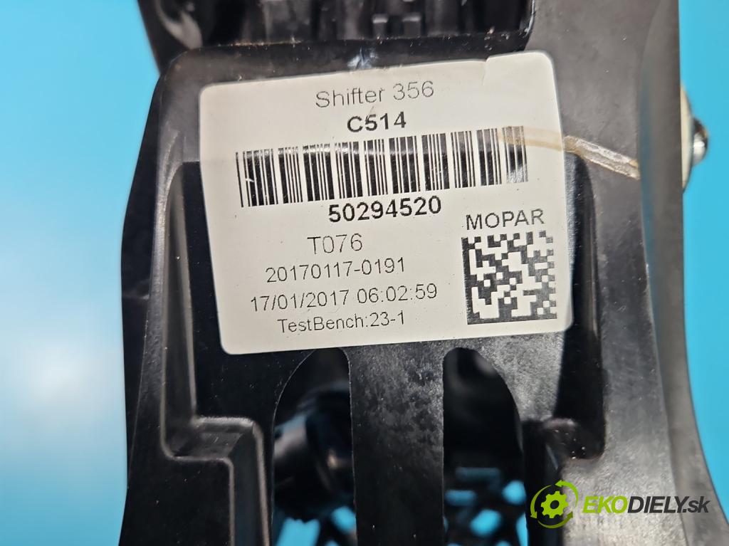 Fiat Tipo II 2015- 1.4 16v 95 HP manual 70 kW 1368 cm3 4- Páka: Změny: stupeň,rýchlosť 50294520 (Rýchlostná páka (kulisa))