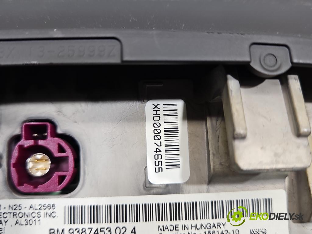 Bmw 3 F34 2013-2020 2.0d 190 HP automatic 140 kW 1999 cm3 5- Zobrazit: 9387453 (Prístrojová doska)