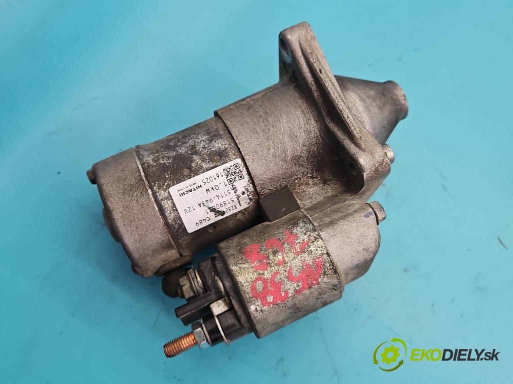 Fiat Tipo II 2015- 1.4 16v 95 HP manual 70 kW 1368 cm3 4- štartér 51890631 (Štartér)