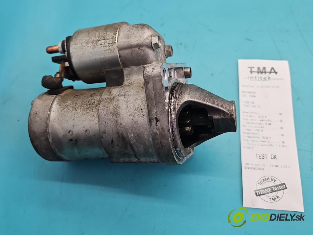 Fiat Tipo II 2015- 1.4 16v 95 HP manual 70 kW 1368 cm3 4- štartér 51890631 (Štartér)