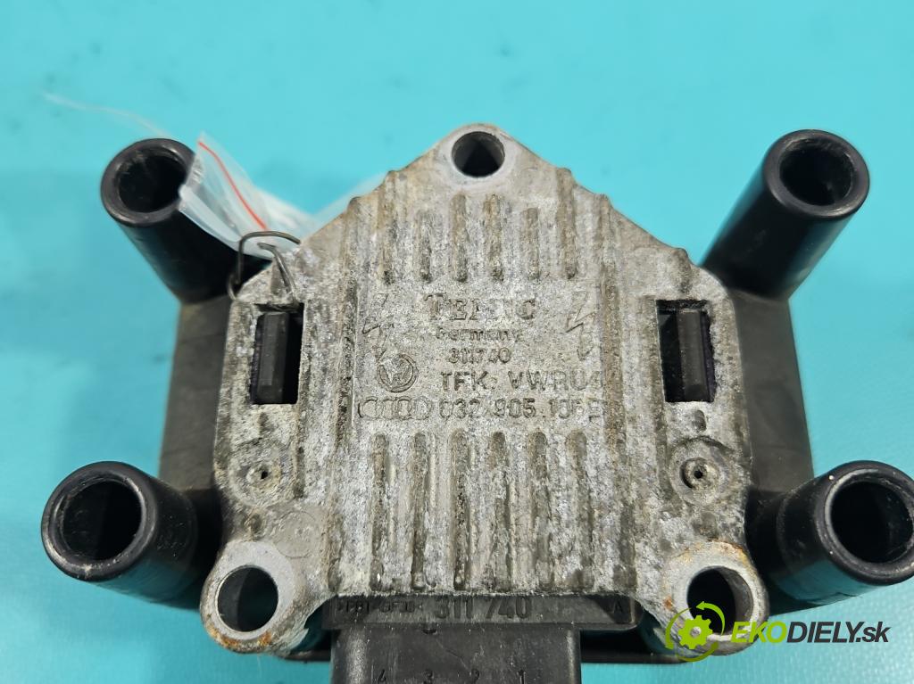 Seat Arosa 1.0 mpi 50KM manual 37 kW 999 cm3 3- cievka zapaľovacia 032905106 (Zapaľovacia cievka)