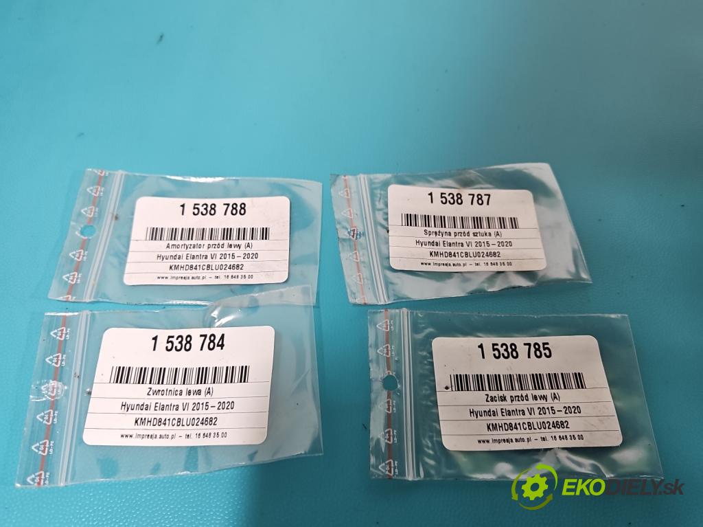Hyundai Elantra VI 2015-2020 1.6 16V 128 HP automatic 94 kW 1591 cm3 4- pružina predné 54630-F2180