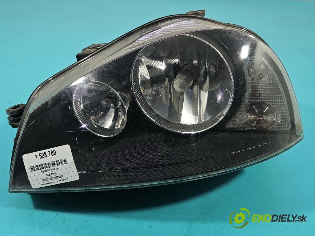 Seat Arosa 1.0 mpi 50KM manual 37 kW 999 cm3 3- Reflektor: ľavý 6H1941005 (Kľučka dverí ostatné)