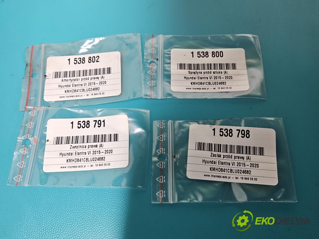 Hyundai Elantra VI 2015-2020 1.6 16V 128 HP automatic 94 kW 1591 cm3 4- náboj pravé  (Náboj kolesa)