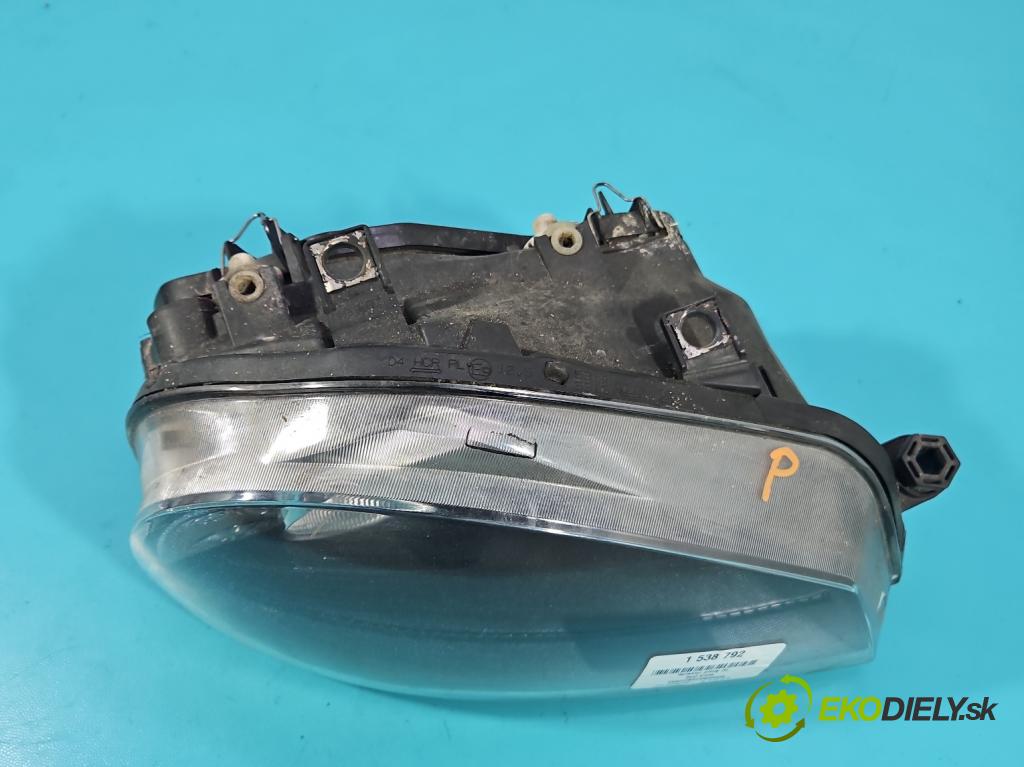 Seat Arosa 1.0 mpi 50KM manual 37 kW 999 cm3 3- Reflektor: pravý 89305581 (Svetlo predné pravé)