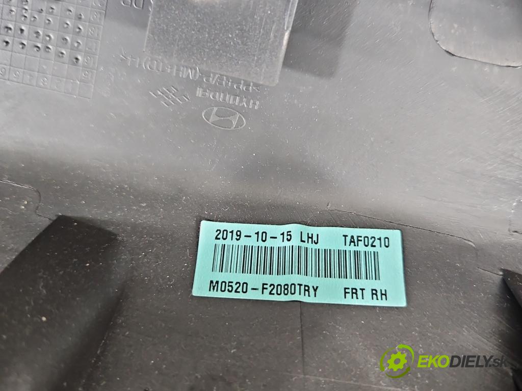 Hyundai Elantra VI 2015-2020 1.6 16V 128 HP automatic 94 kW 1591 cm3 4- Čalounictví: dvere predné pravé 82322-F2020