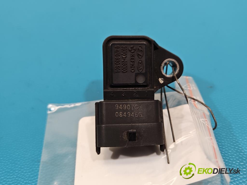 Hyundai Elantra VI 2015-2020 1.6 16V 128 HP automatic 94 kW 1591 cm3 4- snímač tlak: vzduchu 39300-2B000