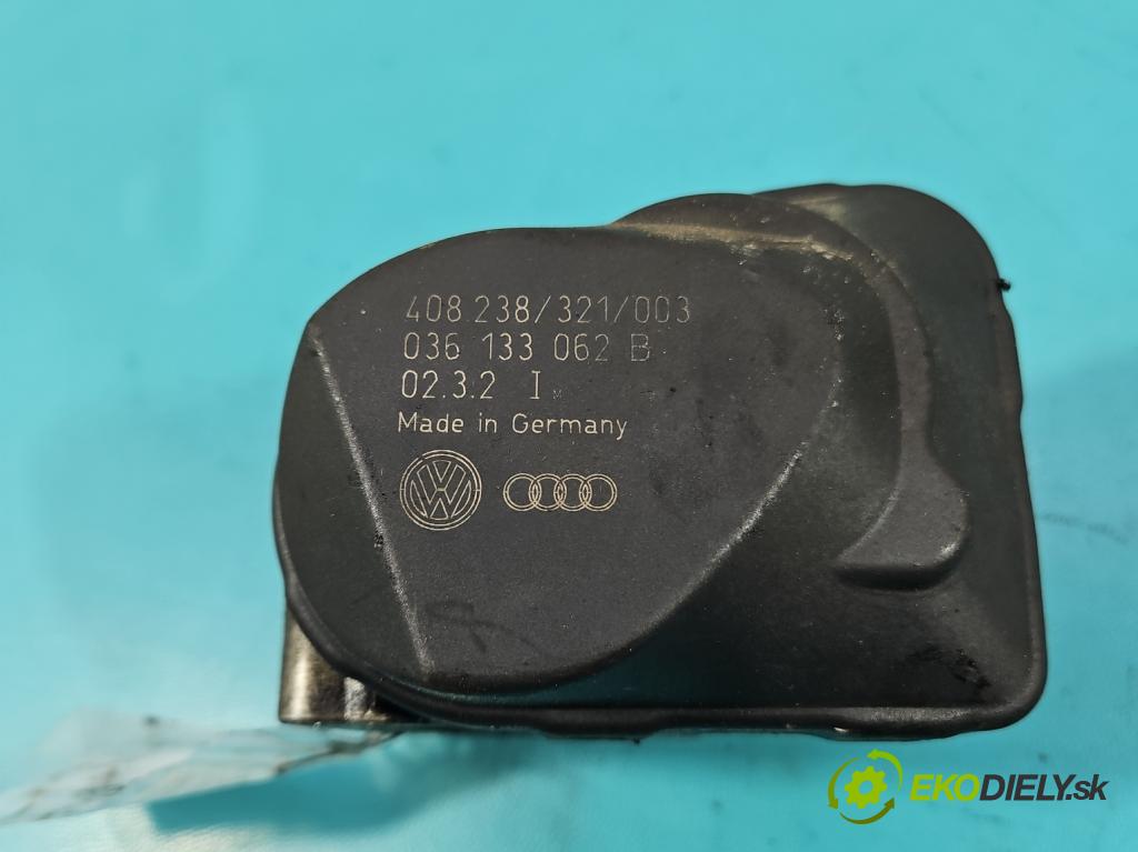 Vw Lupo 1.4 16V 75 HP manual 55 kW 1390 cm3 3- klapka 036133062B (Škrtiaca klapka)