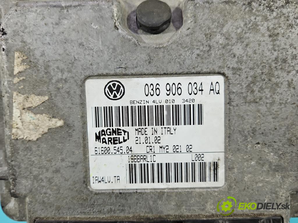 Vw Lupo 1.4 16V 75 HP manual 55 kW 1390 cm3 3- riadiaca jednotka motora 036906034AQ