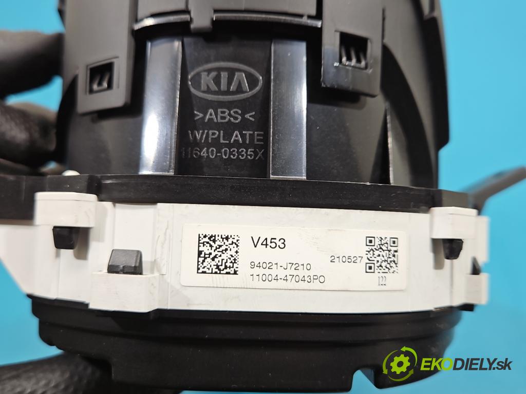 Kia Ceed III 2018- 1.5 160 HP automatic 117.5 kW 1482 cm3 5- prístrojovka/ budíky 94021-J7210 (Prístrojová doska)