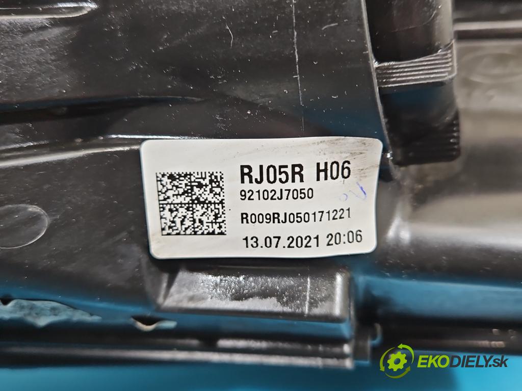 Kia Ceed III 2018- 1.5 160 HP automatic 117.5 kW 1482 cm3 5- Reflektor: pravý 92102J7050 (Svetlo predné pravé)