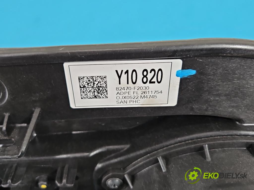 Hyundai Elantra VI 2015-2020 1.6 16V 128 HP automatic 94 kW 1591 cm3 4- mechanizmus okna predné ľavý 82450-F2000