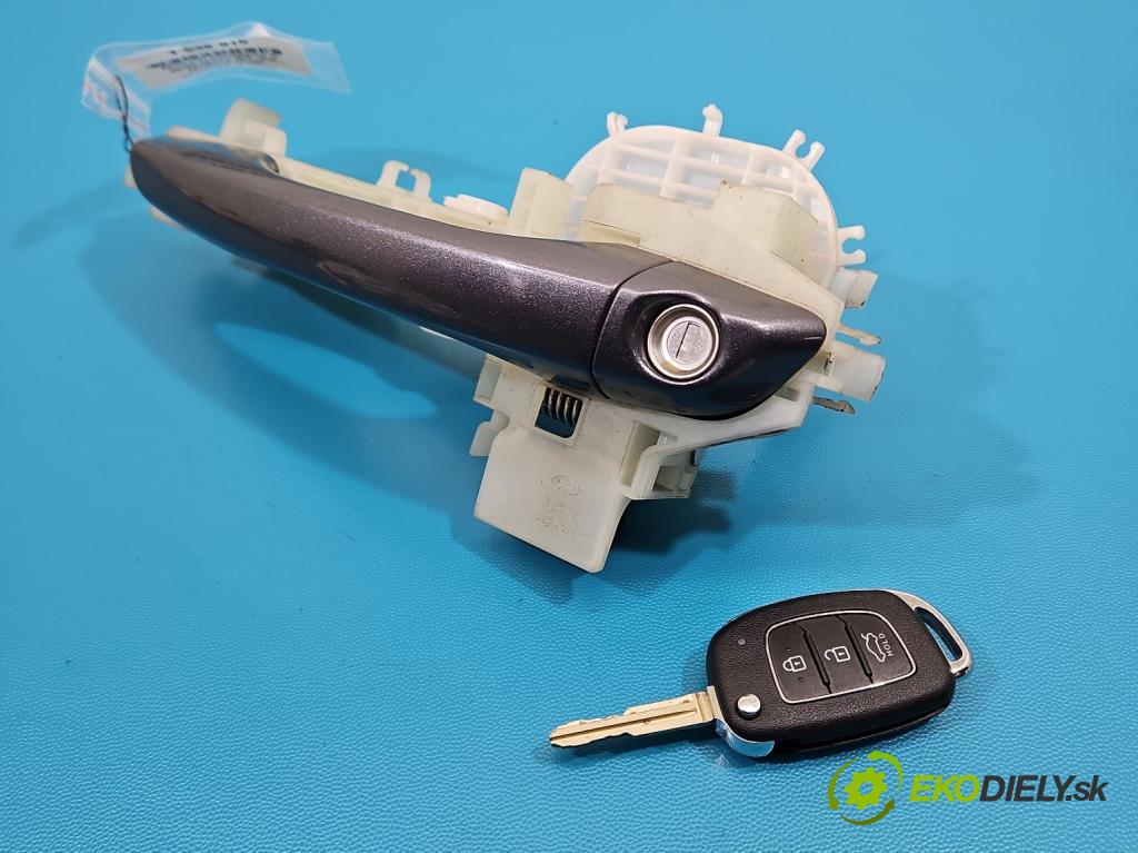 Hyundai Elantra VI 2015-2020 1.6 16V 128 HP automatic 94 kW 1591 cm3 4- rukoväť predné ľavé mimo: 92600-03100 (Kľučka dverí vonkajšia predná ľavá)