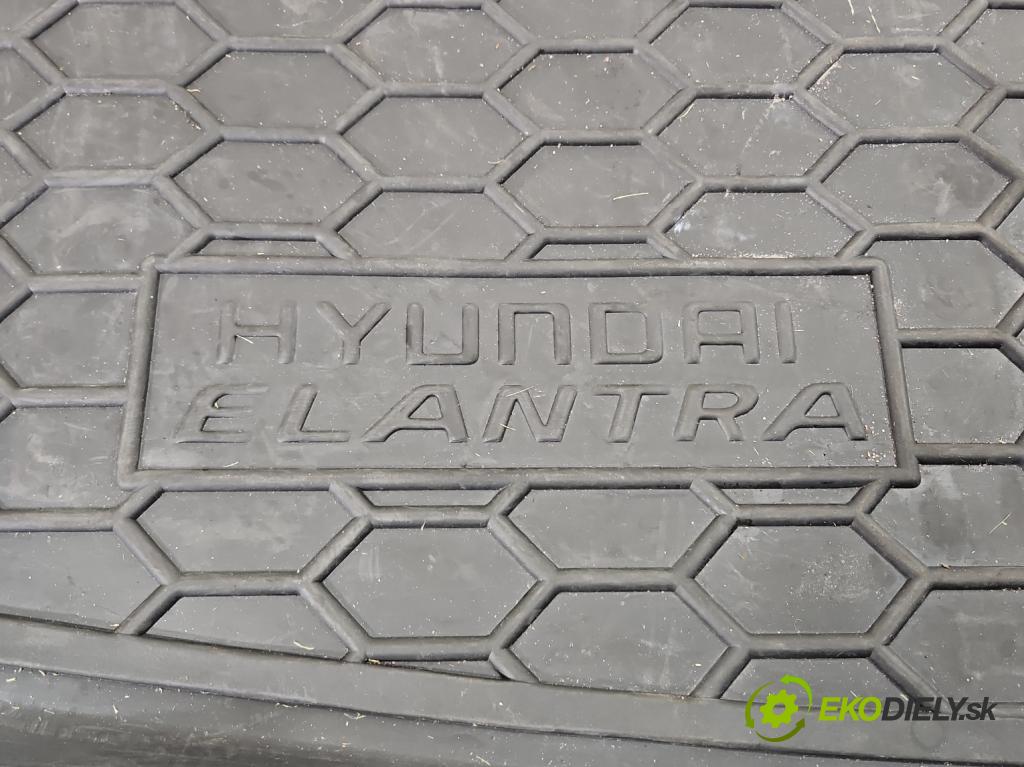 Hyundai Elantra VI 2015-2020 1.6 16V 128 HP automatic 94 kW 1591 cm3 4- koberec do auta kufra: