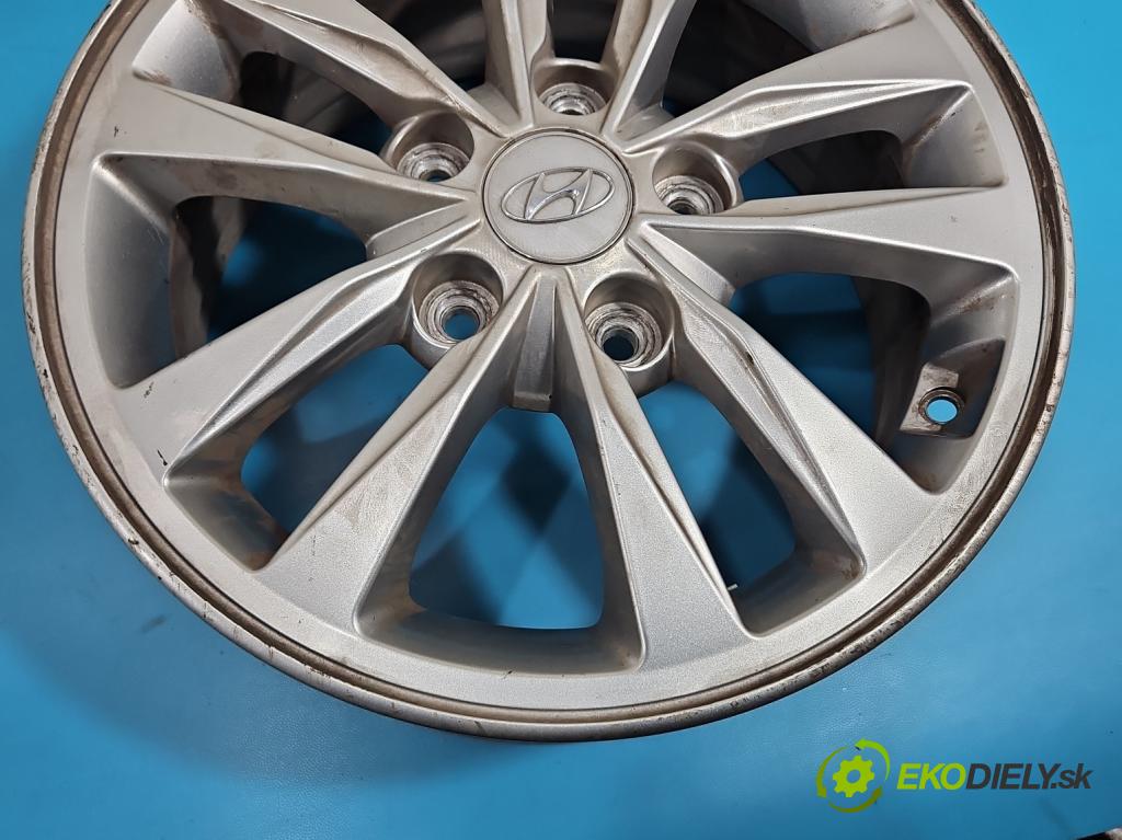 Hyundai Elantra VI 2015-2020 1.6 16V 128 HP automatic 94 kW 1591 cm3 4- Disk hliník 15" komplet 52910-F2AA0