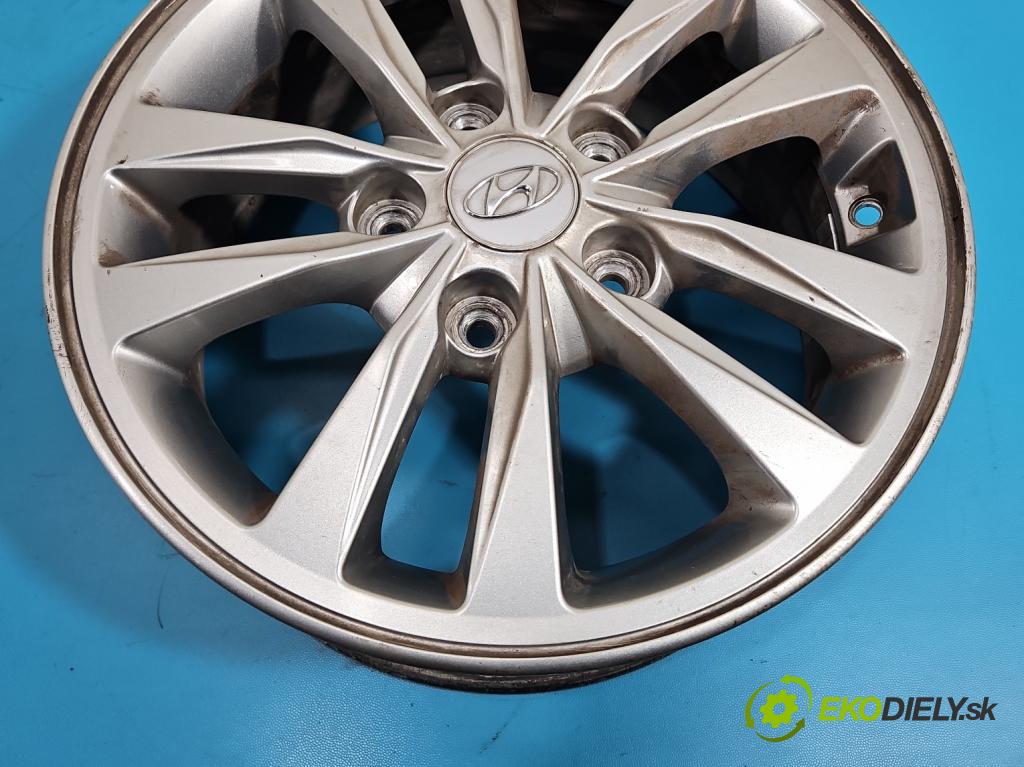 Hyundai Elantra VI 2015-2020 1.6 16V 128 HP automatic 94 kW 1591 cm3 4- Disk hliník 15" komplet 52910-F2AA0