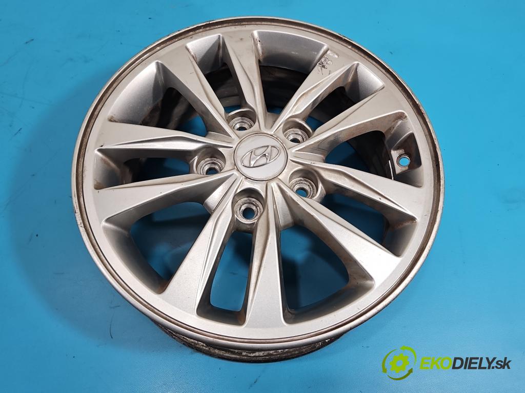 Hyundai Elantra VI 2015-2020 1.6 16V 128 HP automatic 94 kW 1591 cm3 4- Disk hliník 15" komplet 52910-F2AA0