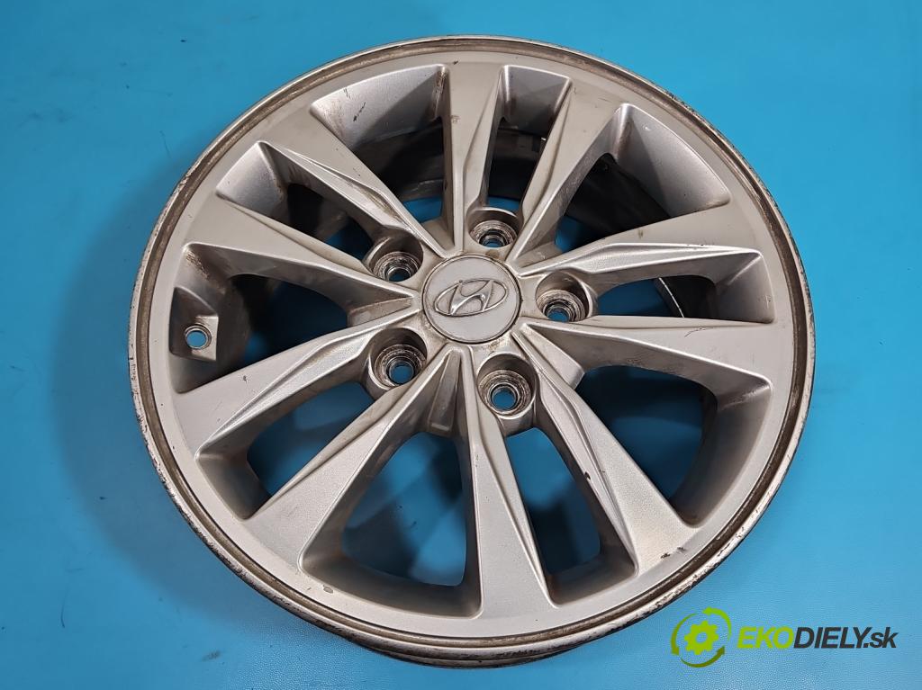 Hyundai Elantra VI 2015-2020 1.6 16V 128 HP automatic 94 kW 1591 cm3 4- Disk hliník 15" komplet 52910-F2AA0