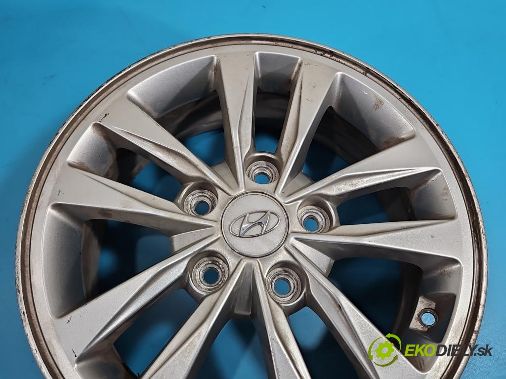Hyundai Elantra VI 2015-2020 1.6 16V 128 HP automatic 94 kW 1591 cm3 4- Disk hliník 15" komplet 52910-F2AA0