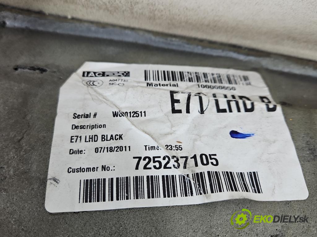 Bmw X6 E71 2007–2014 3.0d 306KM automatic 225 kW 2993 cm3 5- koberec do auta ostatné 725237105