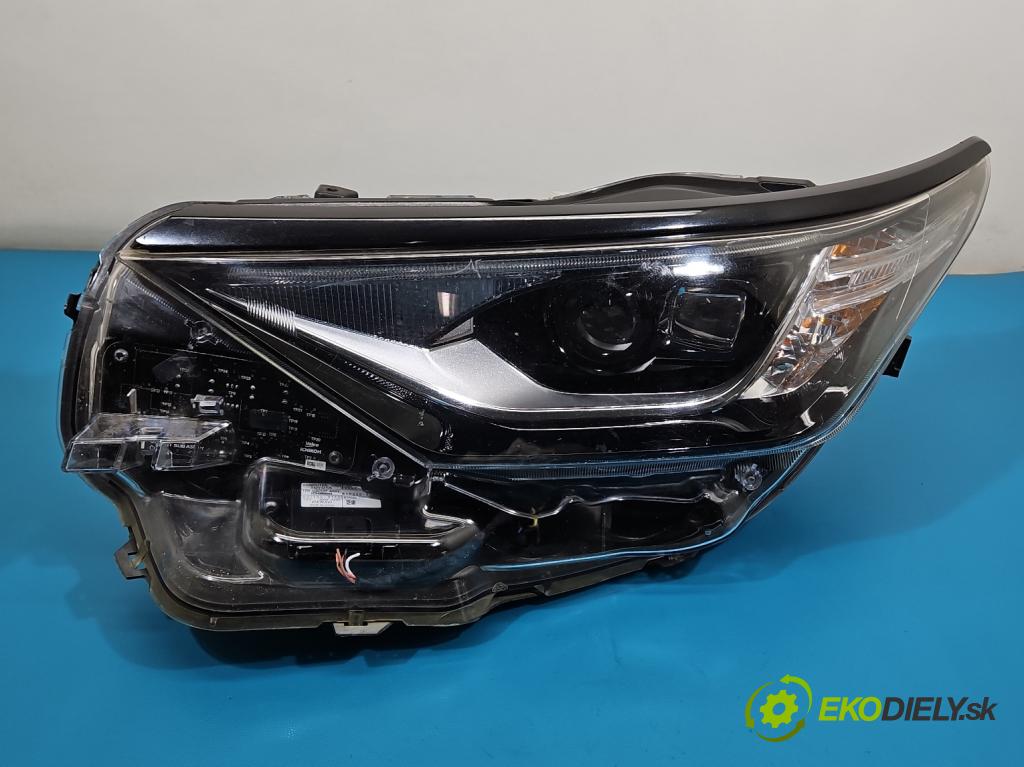 Toyota Auris II 2012-2018 1.8 hybrid 99 HP automatic 73 kW 1798 cm3 5- Reflektor: ľavý 81150-02K60 (Kľučka dverí ostatné)