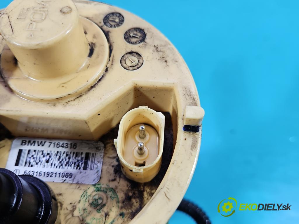 Bmw X6 E71 2007–2014 3.0d 306KM automatic 225 kW 2993 cm3 5- snímač úroveň: palivo 7164316 (Snímač)