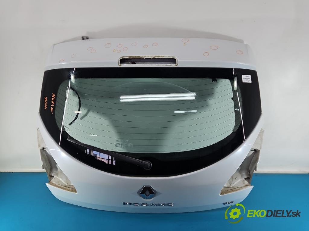 Renault Megane III 2008-2016 1.4 TCE: 131 hp manual 96 kW 1397 cm3 5- zadní kufrové dveře  (Zadní kapota (kufr))