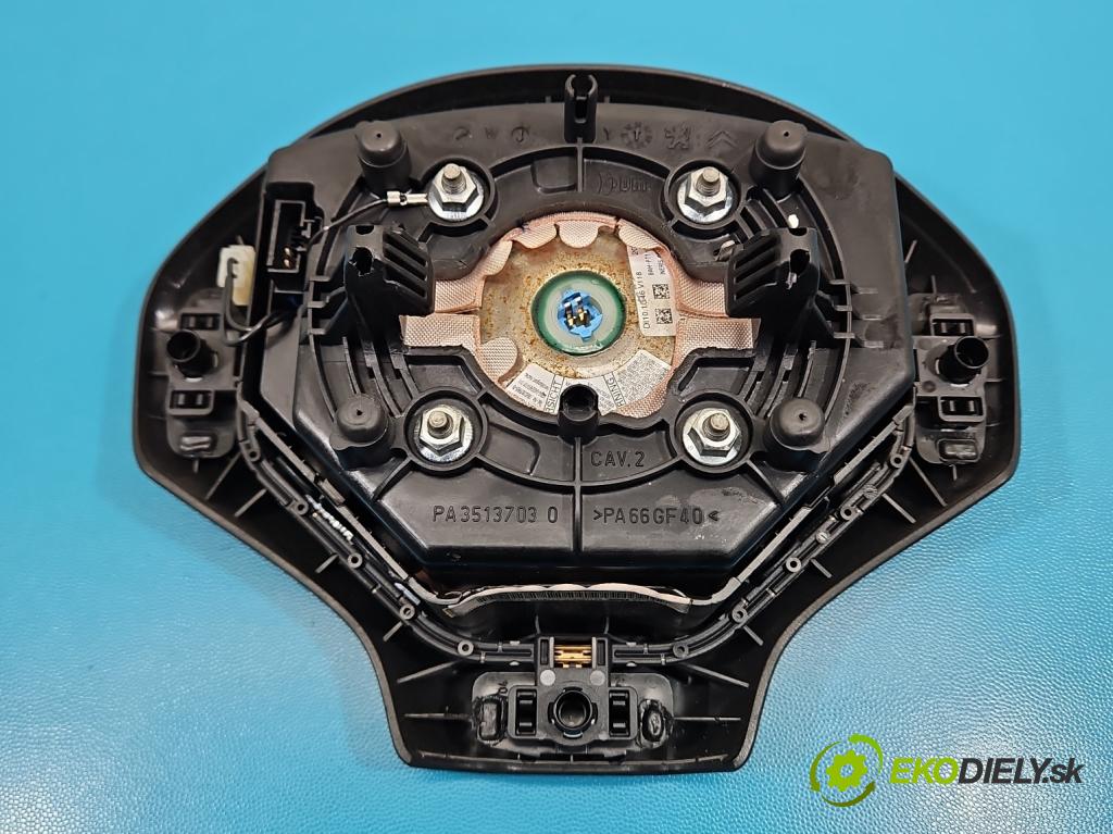 Citroen C-Elysee II 2012- 1.6 hdi 92 HP manual 68 kW 1560 cm3 4- airbag vzduch: Řidiči: 96753921ZD (Airbag)