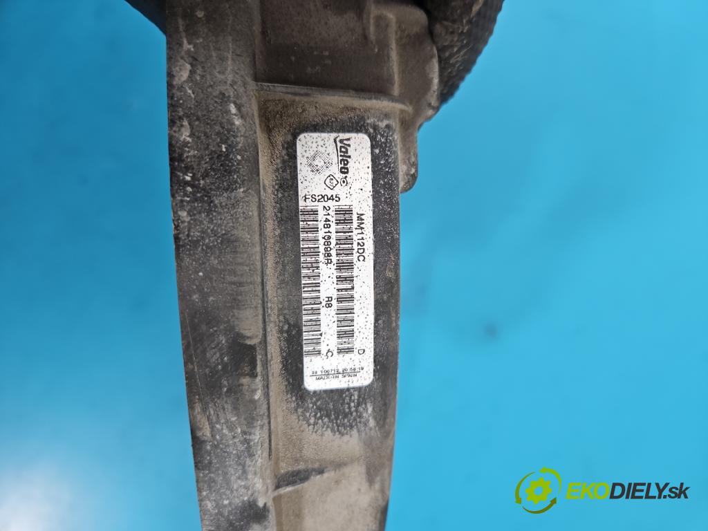 Renault Megane III 2008-2016 1.4 TCE: 131 HP manual 96 kW 1397 cm3 5- Ventilátor chladiča 214810898R