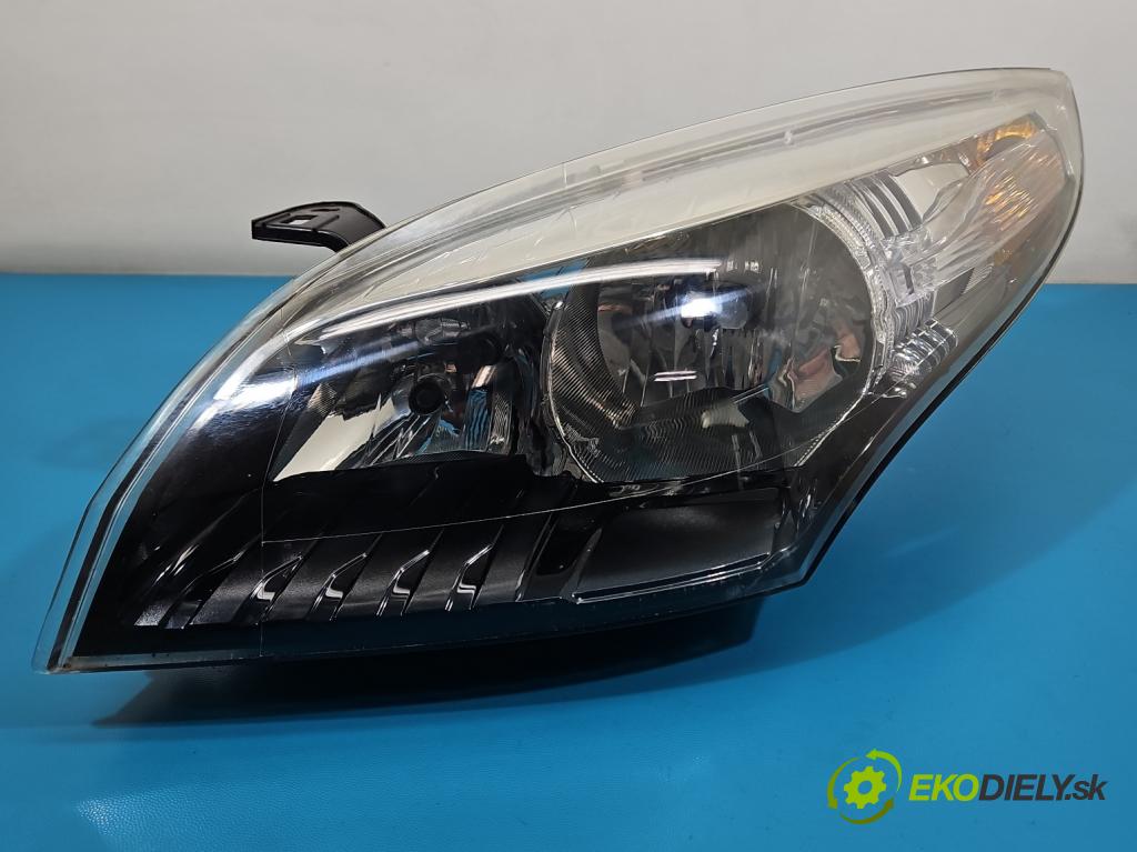 Renault Megane III 2008-2016 1.4 TCE: 131 HP manual 96 kW 1397 cm3 5- Reflektor: ľavý  (Kľučka dverí ostatné)