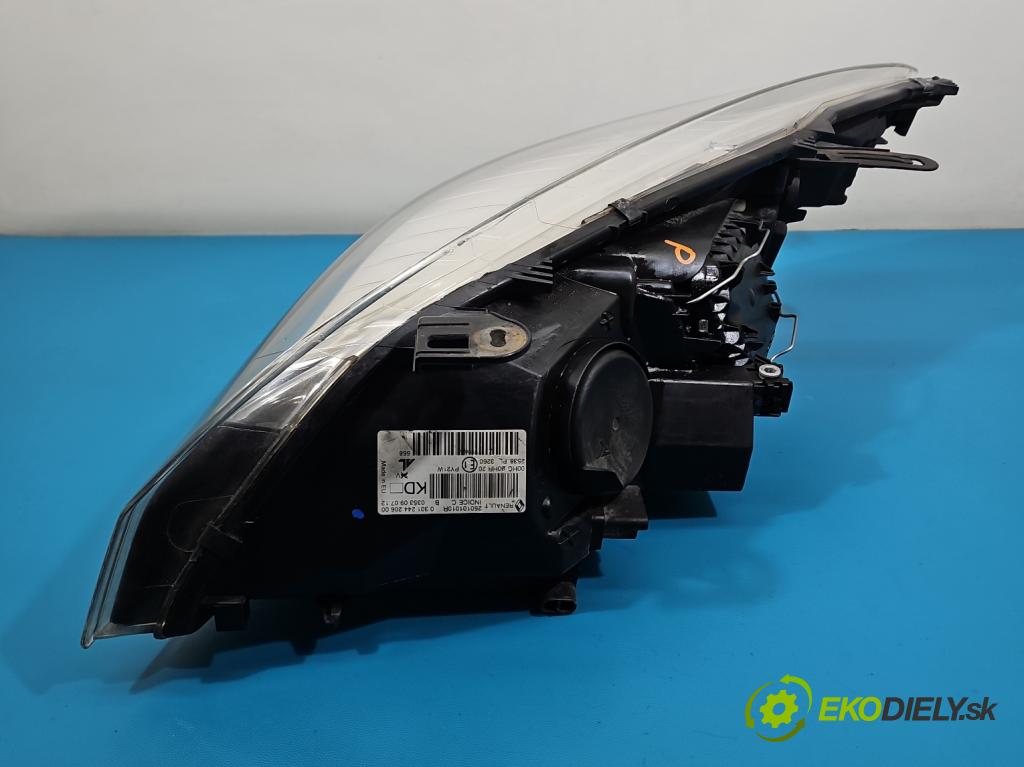 Renault Megane III 2008-2016 1.4 TCE: 131 HP manual 96 kW 1397 cm3 5- Reflektor: pravý 260101010R (Svetlo predné pravé)