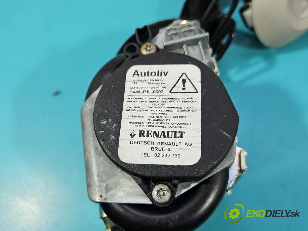 Renault Megane III 2008-2016 1.4 TCE: 131 HP manual 96 kW 1397 cm3 5- pas bezpečnosť: predné ľavý 878240003R