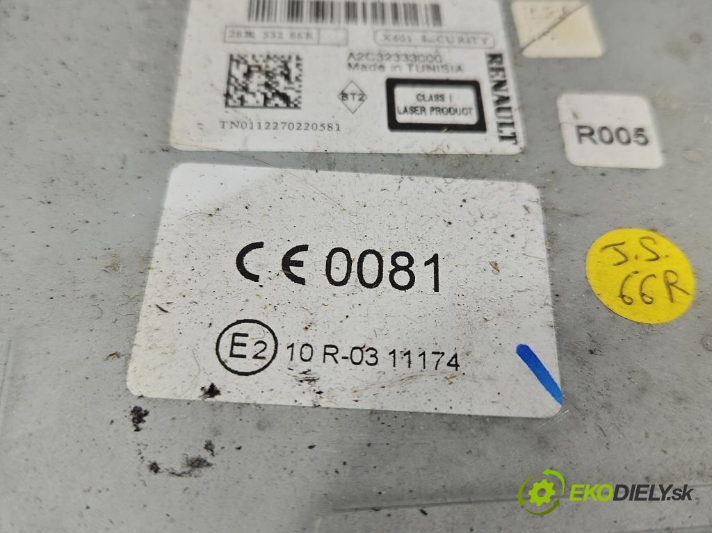 Renault Megane III 2008-2016 1.4 TCE: 131 HP manual 96 kW 1397 cm3 5- Radio originál 281153266R
