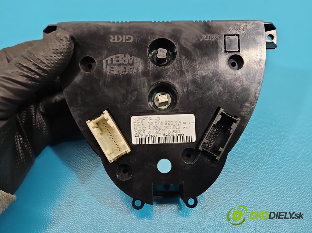 Citroen C8 2002-2014 2.0 hdi 109 HP manual 80 kW 1997 cm3 5- panel kúrenia 14874990YR