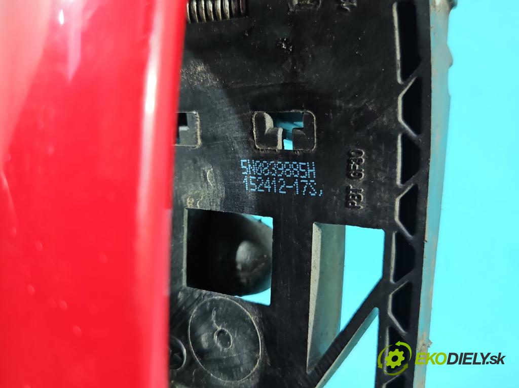 Skoda Citigo 2011-2019 1.0 MPI 60 HP manual 44 kW 999 cm3 5- rukoväť predné pravé mimo: 5N0839885H (Kľučka dverí ostatné)