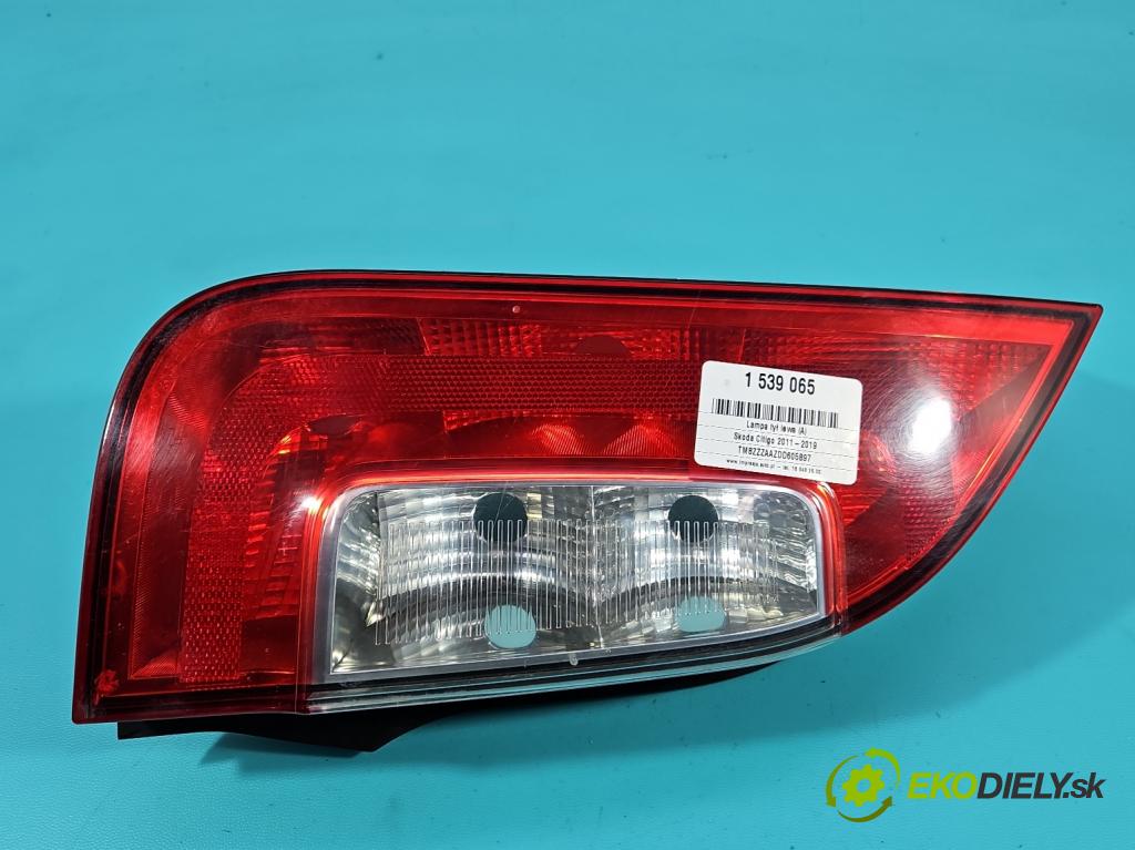 Skoda Citigo 2011-2019 1.0 MPI 60 HP manual 44 kW 999 cm3 5- svetlo / reflektor zadné ľavé 1ST945095C (Kľučka dverí ostatné)