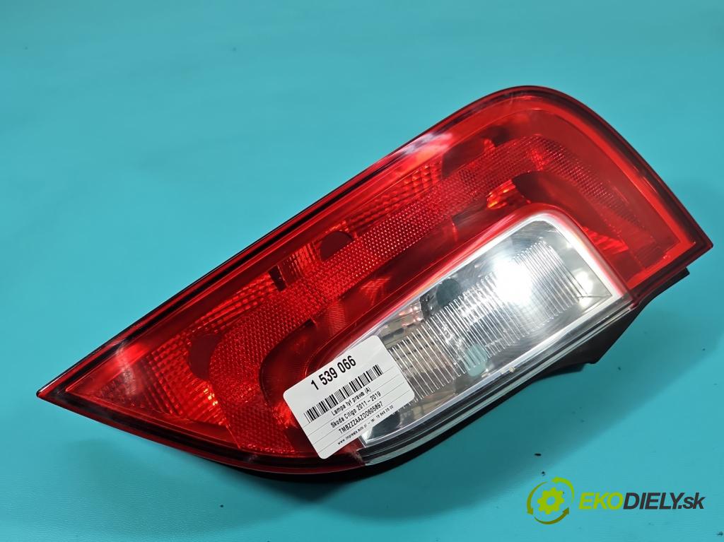 Skoda Citigo 2011-2019 1.0 MPI 60 HP manual 44 kW 999 cm3 5- svetlo / reflektor zadné pravé 1ST945096C (Kľučka dverí ostatné)