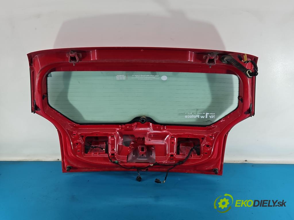 Skoda Citigo 2011-2019 1.0 MPI 60 hp manual 44 kW 999 cm3 5- zadní kufrové dveře  (Zadní kapota (kufr))