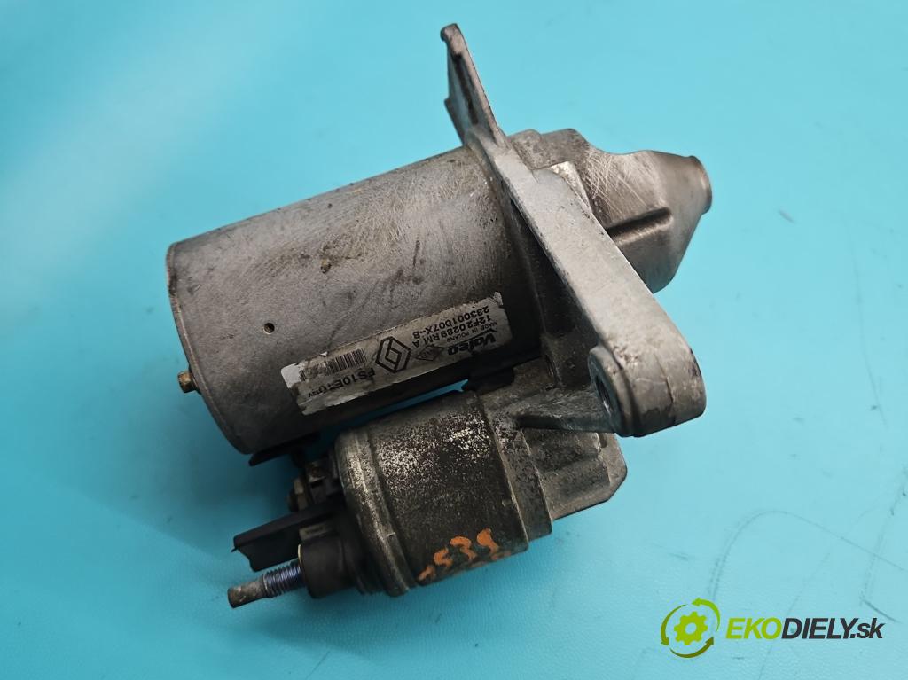 Renault Megane III 2008-2016 1.4 TCE: 131 HP manual 96 kW 1397 cm3 5- štartér 233001007X (Štartér)